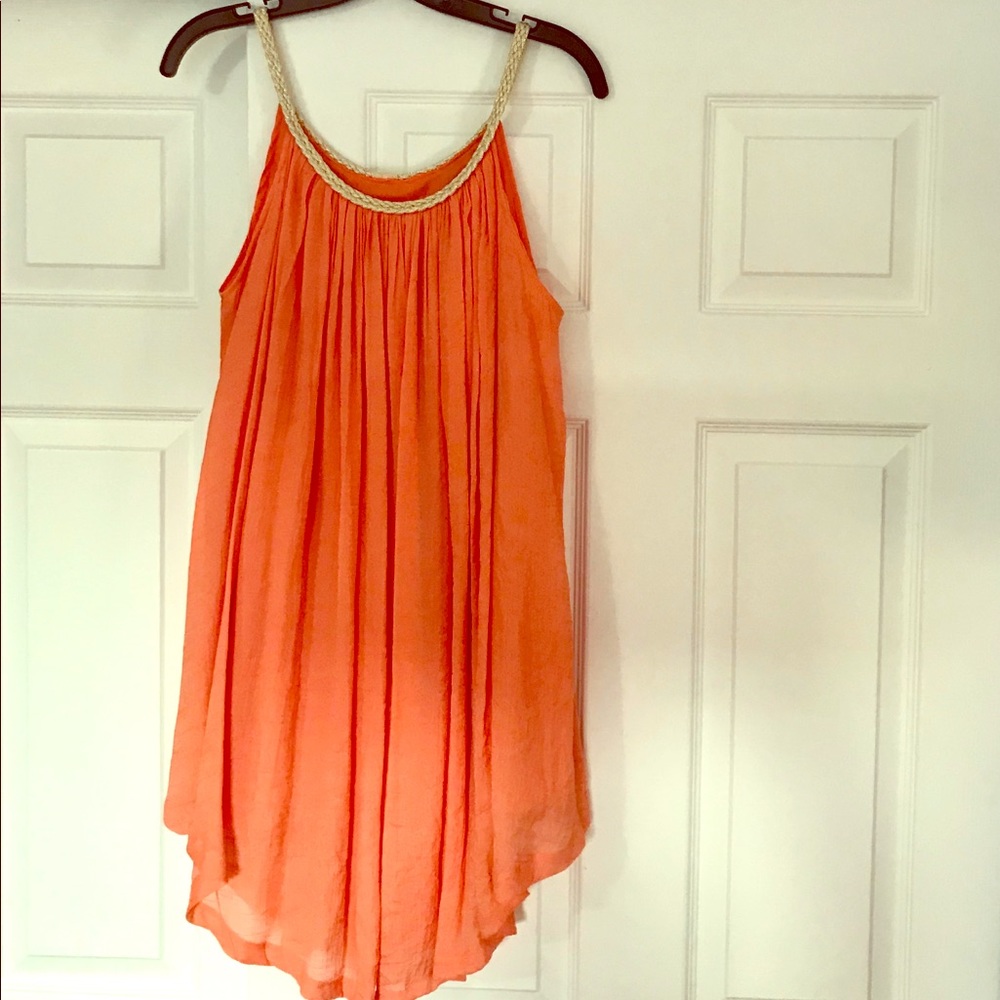 Fun a-line mini .... or beach cover-up